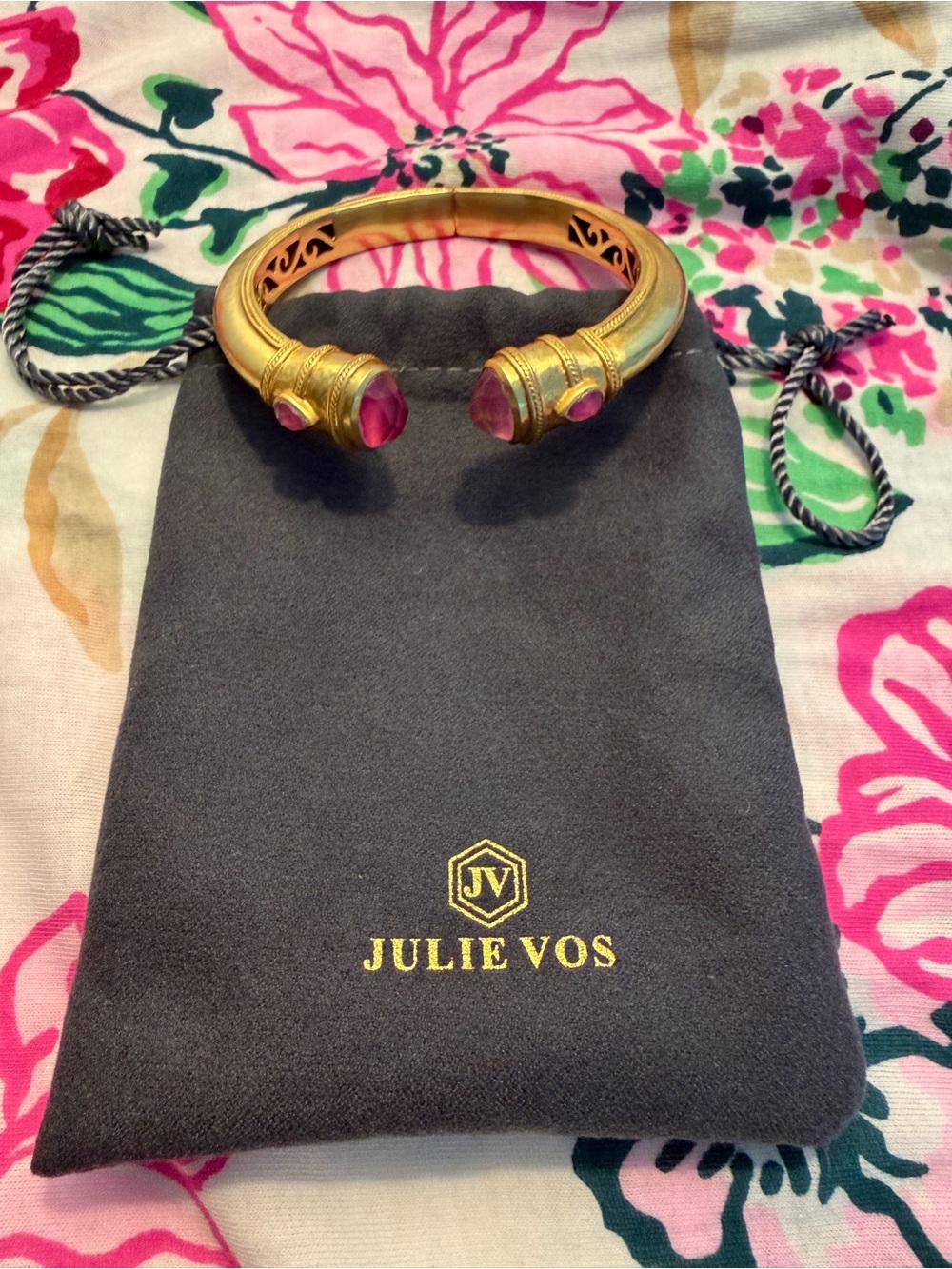 Cannes Demi Cuff Bracelet by Julie Vos - Picture 3 of 5